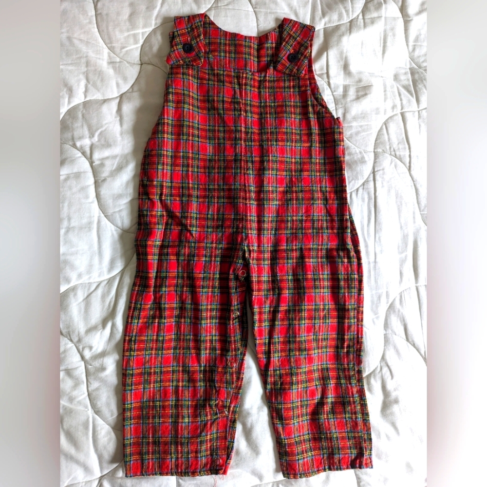 Plaid romper